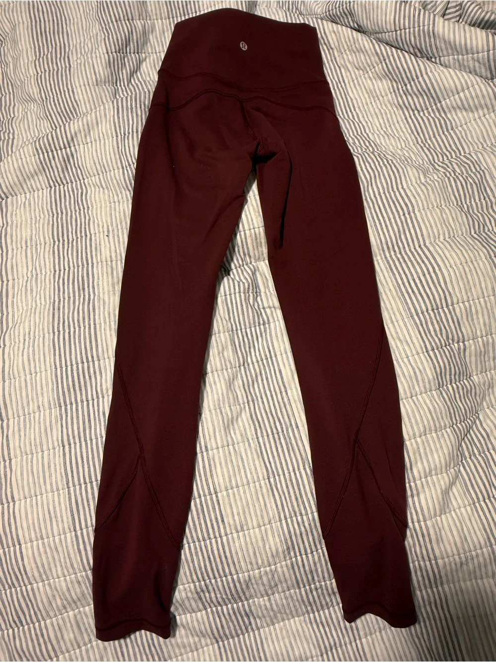 lululemon athletica maroon Leggings